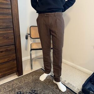 Mango Wool Blend Pants